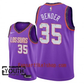 Phoenix Suns Trikot Dragan Bender 35 2018-19 Nike City Edition Lila Swingman - Kinder